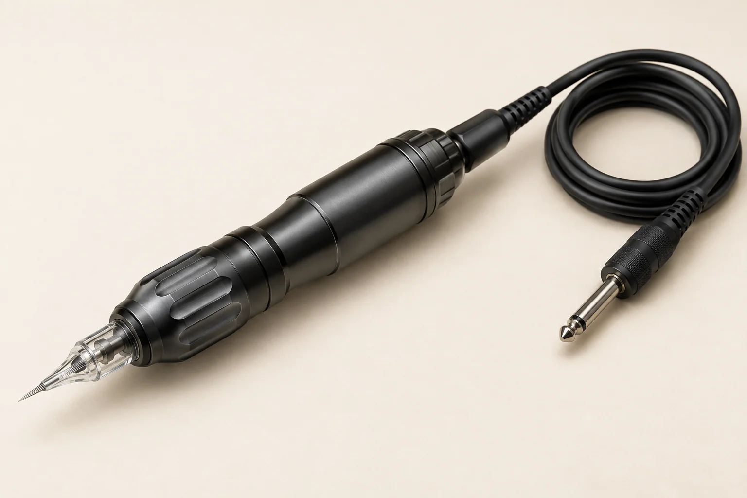 Corded pen machine