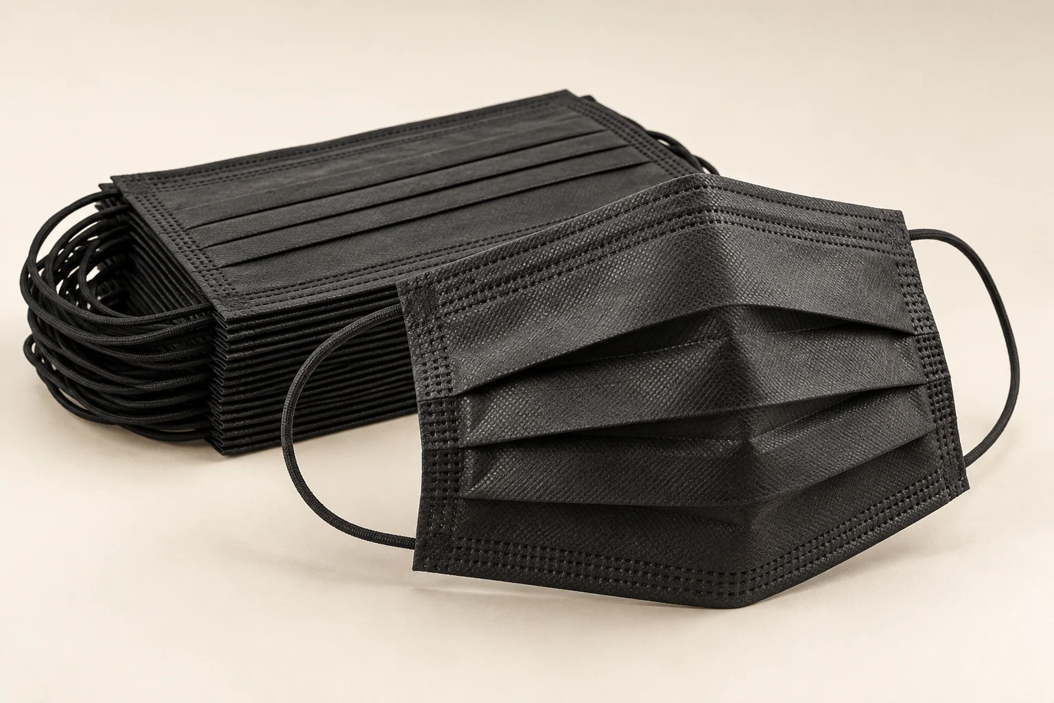 Disposable face masks