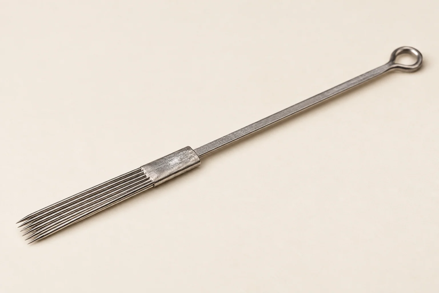 Shader needles on bar